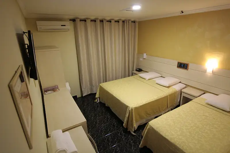 Quarto do Hotel 3 Fronteiras